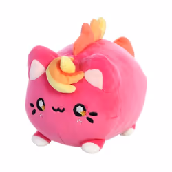 Aurora, 14288, Tasty Peach Berry Sunset Meowchi, 7In, Eco-friendly soft toy, Pink