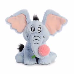Aurora, 15915, Dr Suess, Horton Elephant 12In, Soft Toy, Blue & Pink