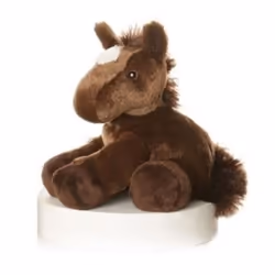 8" Brown Mini Flopsie Chestnut Horse Soft Toy - Aurora Flopsies World 8inch - toy aurora horse mini flopsies chestnut world ...