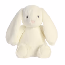 Aurora, 23103, ebba Baby Dewey Dawn White Rabbit, 12.5In, Eco Friendly Soft Toy