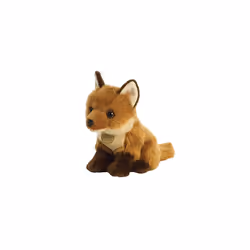 26283, 26373, MiYoni Tots Fox Kit, 9In, Eco-friendly soft toy, Brown