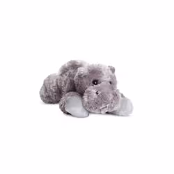 8" Mini Flopsie Howie Hippo Soft Toy - Aurora Plush World - aurora plush howie hippo mini toy flopsie world