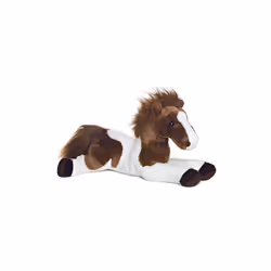 12" Brown & White Flopsie Tola Horse Soft Toy - Aurora Plush New Cuddly 12 -  aurora plush new horse toy cuddly 12 tola flops ...