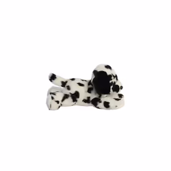Aurora, 31821, Mini Flopsies Dipper Dalmatian Dog, 8In, Soft Toy, Black and White