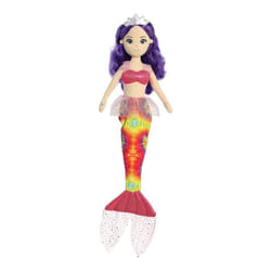 AURORA, 33338, Tie Dye Sea Sparkles Harmony, 18In, Soft Toy, Purple
