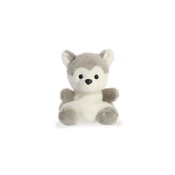 cuddly toy Palm Pals husky grey 13 cm