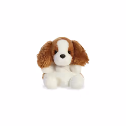 AURORA, 33533, Palm Pals Lady Spaniel Dog, 5In, Soft Toy, Brown & White,Medium