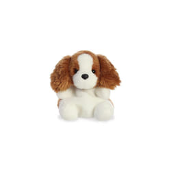 AURORA, 33533, Palm Pals Lady Spaniel Dog, 5In, Soft Toy, Brown & White,Medium
