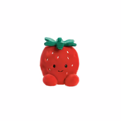 AURORA, 33573, Palm Pals Juicy Strawberry 5In, Soft Toy, Red