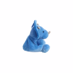 AURORA, 33616, Palm Pals Tank Triceratops Dinosaur, 5In, Soft Toy, Blue