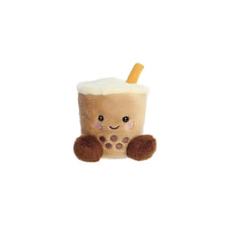 Aurora, 33687 Palm Pals Milky Tea Boba, 5In, Soft Toy, Brown