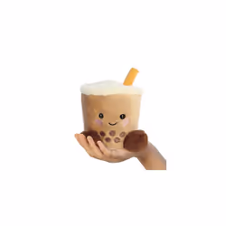 Aurora, 33687 Palm Pals Milky Tea Boba, 5In, Soft Toy, Brown - Additional view 4