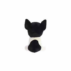 Aurora, 33749, Petites Harvard Boston Terrier Dog, 7In, Soft Toy, Black & White