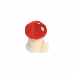 Aurora, 33767, Palm Pals Amanita Mushroom, 5In, Soft Toy, Red & Beige