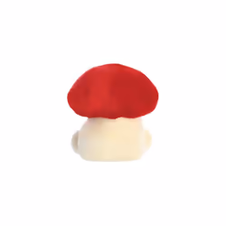 Aurora, 33767, Palm Pals Amanita Mushroom, 5In, Soft Toy, Red & Beige