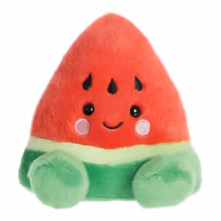 Aurora, 33771, Palm Pals Sandy Watermelon, 5In, Soft Toy, Red & Green