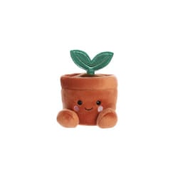 Aurora, 33793, Palm Pals Terra Potted Plant, 5In, Soft Toy, Brown