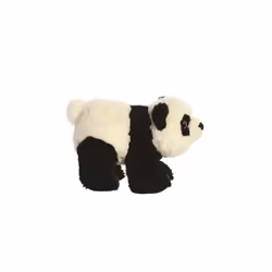 cuddly toy Eco Nation panda 23 cm plush black/white