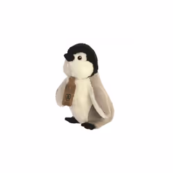 cuddly toy Eco Nation penguin 24 cm plush black/grey