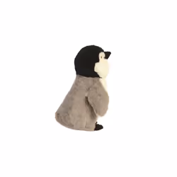 cuddly toy Eco Nation penguin 24 cm plush black/grey