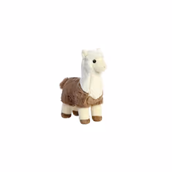 AURORA, 35039, Eco Nation Alpaca Two-Tone, 11In, Soft Toy, Brown & White