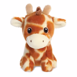 Aurora, 35068, Eco Nation Mini Giraffe, 5In, Soft Toy, Brown
