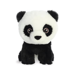 Aurora, 35070, Eco Nation Mini Panda, 5In, Soft Toy, Black & White