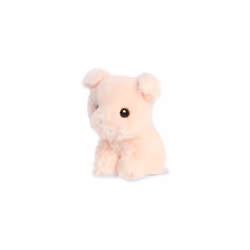 Aurora, 35075, Eco Nation Mini Pig, 5In, Soft Toy, Pink