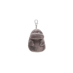 4" Moomin The Groke Key Clip - Plush 4inch -  groke plush clip moomin key 4inch