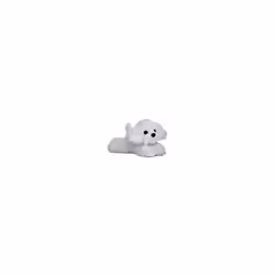 8" White Mini Flopsie Snowball Bichon Frise Soft Toy - Aurora Plush World - aurora bichon mini snowball frise plush flopsie ...
