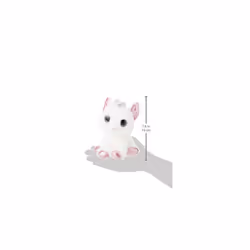 World 60876 Duchess White Cat with Crown 7In