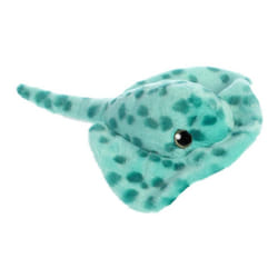 AURORA, 61027, Sparkle Tales, Atlantis Stingray, 7In, Soft Toy, Aqua, Blue