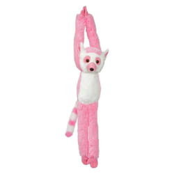 AURORA, 61052, Hanging Lemur, 19In, Soft Toy, Pink