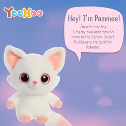 YooHoo Pammee Fennec Fox 5In 61080 White