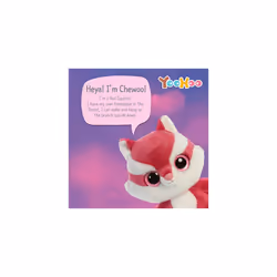 YooHoo Chewoo Squirrel 5In 61083 Red