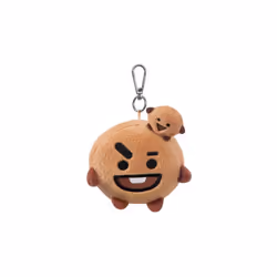 key ring Linefriends BT21Shooky 8 cm plush brown