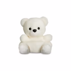 teddy bear polar bear Palm junior 13 cm plush white