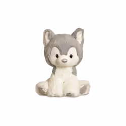 Soft Toy Glitzy Tots Husky 20 Cm Plush White/Grey