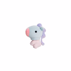 AURORA, 61379, BT21 Official Merchandise, Baby MANG Sitting Doll 5In, Soft Toy, Blue & Purple