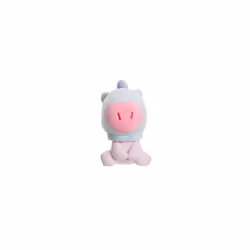 AURORA, 61379, BT21 Official Merchandise, Baby MANG Sitting Doll 5In, Soft Toy, Blue & Purple