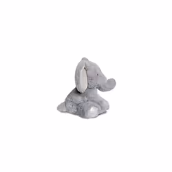 AURORA, 61410, Glitzy Tots Elephant, 6In, Soft Toy, Grey and Silver