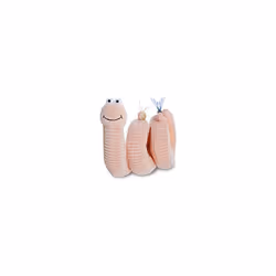 AURORA, 61431, Superworm, Soft Toy, Peach