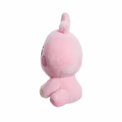61479 BT21 Official Merchandise, Baby Cooky Sitting Doll 5In, Soft Toy, Pink