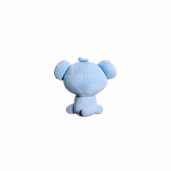 Aurora, 61484, BT21 Official Merchandise, Baby KOYA Sitting Doll 5In, Soft Toy, Blue