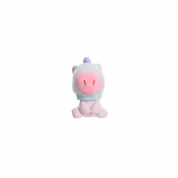 Aurora, 61485, BT21 Official Merchandise, Baby MANG Sitting Doll 5In, Soft Toy, Blue & Purple