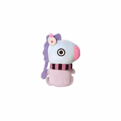 Aurora, 61493, BT21 Official Merchandise MANG Winter, Soft Toy, Purple and blue