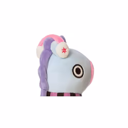 Aurora, 61493, BT21 Official Merchandise MANG Winter, Soft Toy, Purple and blue