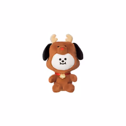 Aurora, 61496, BT21 Official Merchandise CHIMMY Winter, Soft Toy, Brown and white