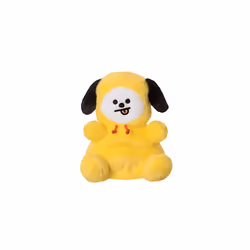 Aurora, 61504, BT21 CHIMMY Palm Pal, 5In, Eco-friendly soft toy, Yellow