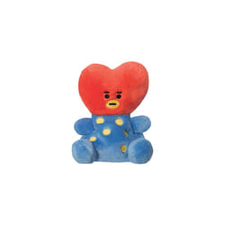 Aurora, 61506, BT21 TATA Palm Pal, 5In, Eco-friendly soft toy, Red & Blue